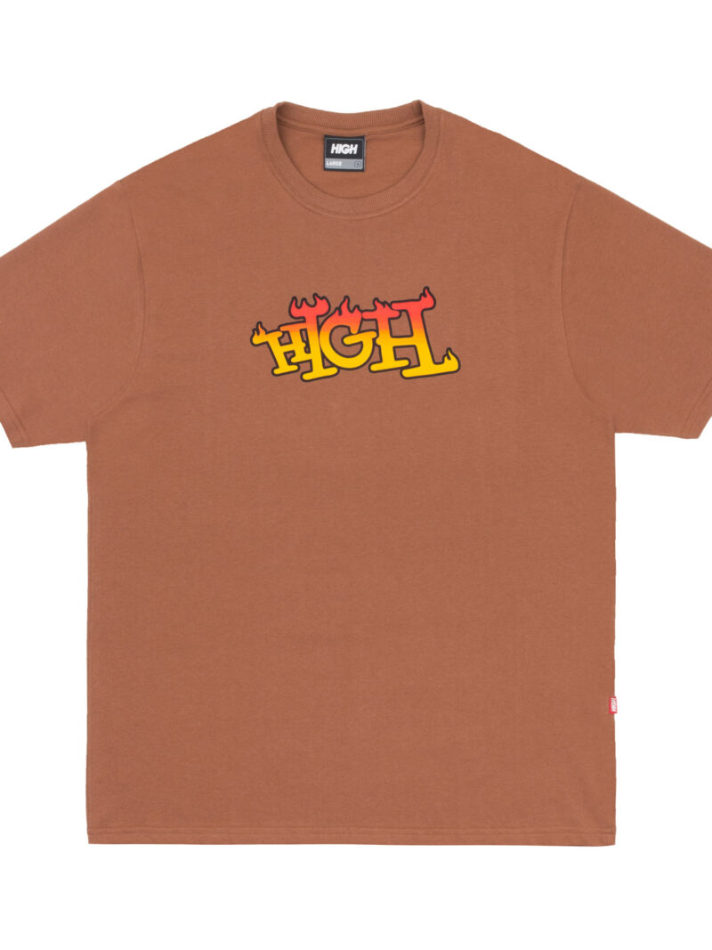 camiseta think brown high company