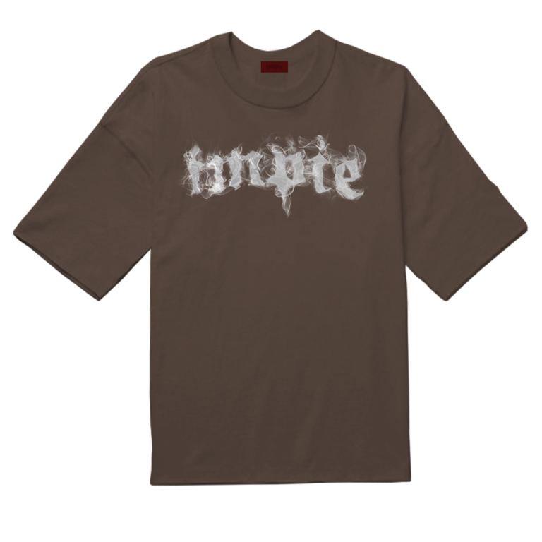 camiseta smoke mocha impie