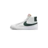 tênis nike sb zoom blazer mid iso branco verde