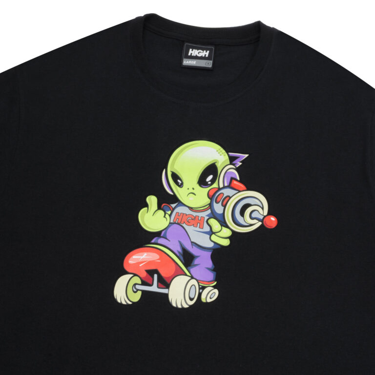 camiseta alien high company black camiseta alien high company black