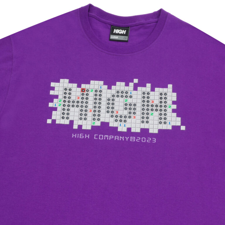 camiseta minesweeper high company purple camiseta minesweeper high company purple