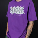 camiseta minesweeper high company purple