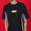 camiseta banner high company black