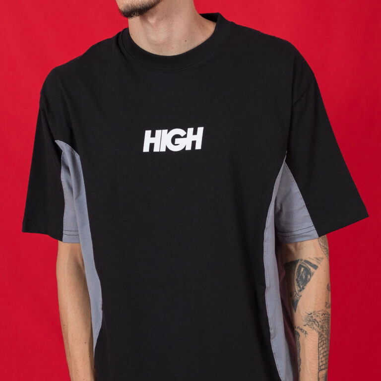 camiseta banner high company black camiseta banner high company black