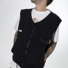 kangaroo vest black high company