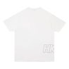 camiseta outline logo white high company