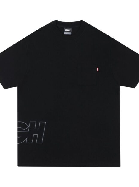 camiseta outline black high company