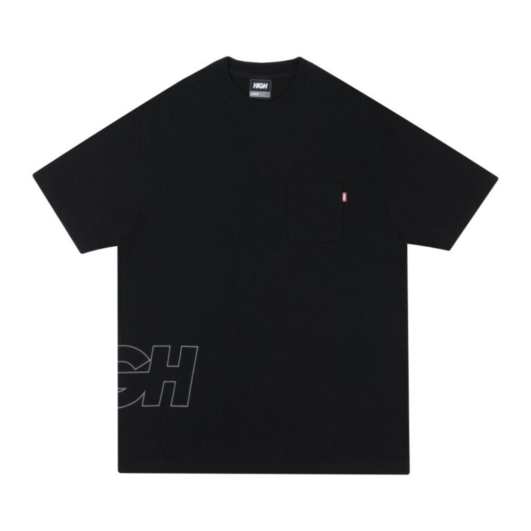 camiseta outline black high company
