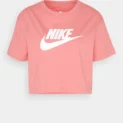 cropped nike logo rosa