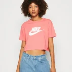 cropped nike logo rosa