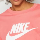 cropped nike logo rosa