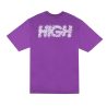 camiseta bubbles purple high company