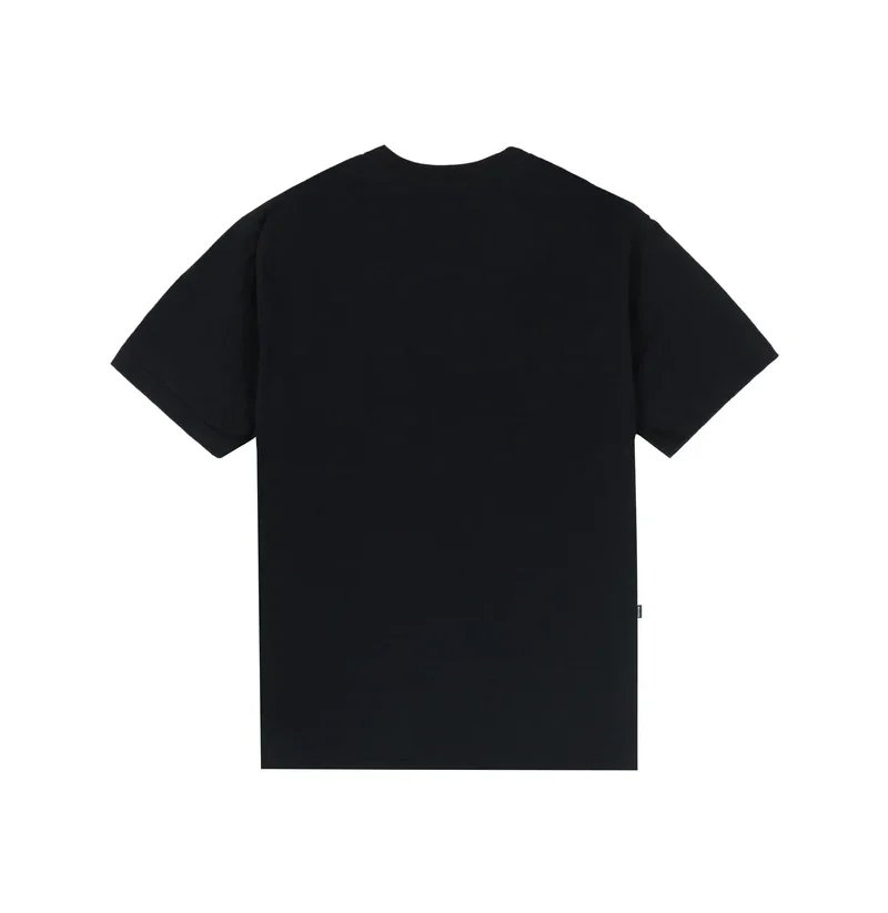 camiseta cursive disturb black