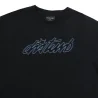 camiseta cursive disturb black