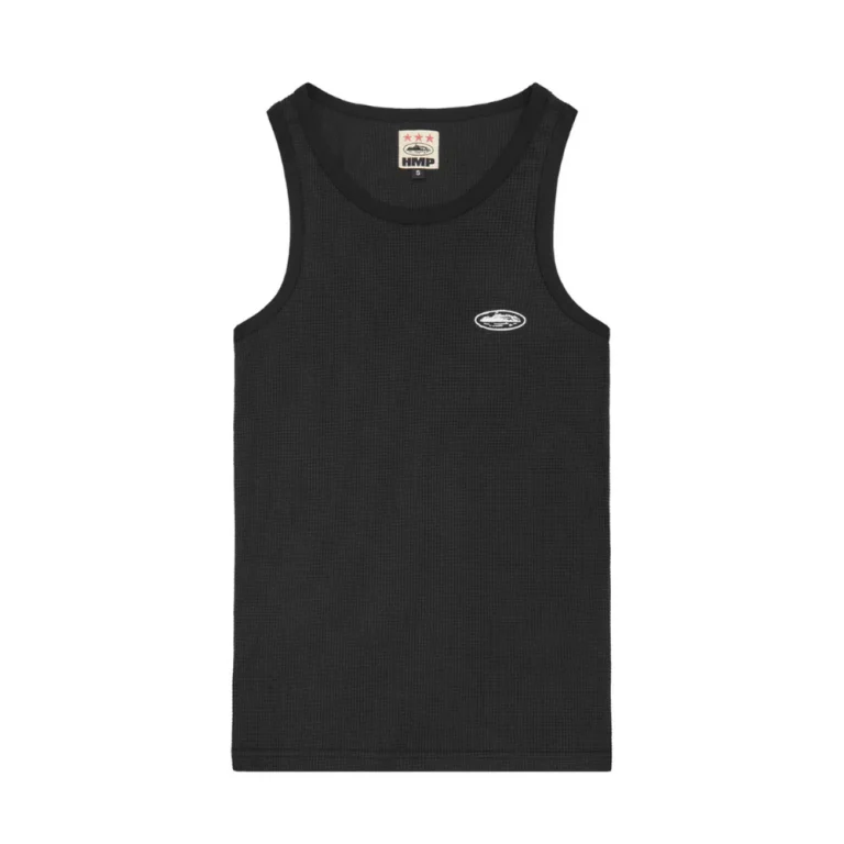 corteiz hmp tank top “black”