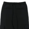 calça cargo fleece pants black disturb