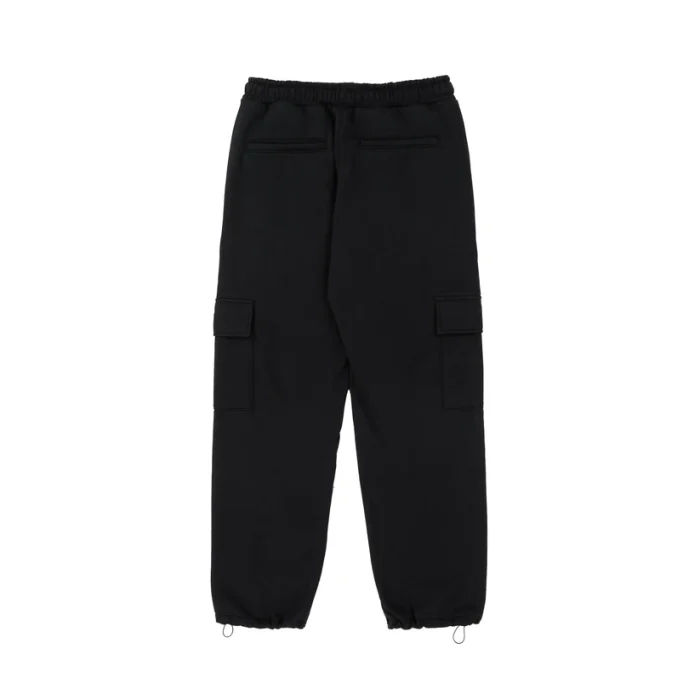 calça cargo fleece pants black disturb calça cargo fleece pants black disturb