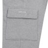 calça cargo fleece pants gray disturb