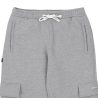 calça cargo fleece pants gray disturb