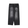 calça faded denim black disturb