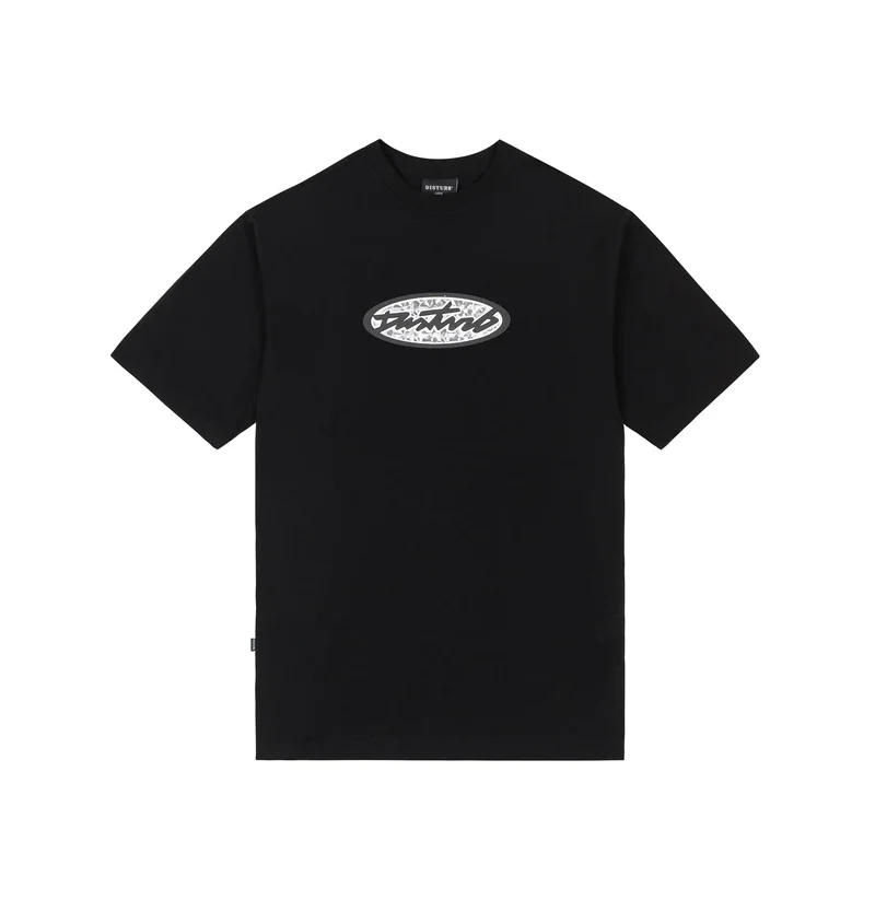 camiseta holographic black disturb