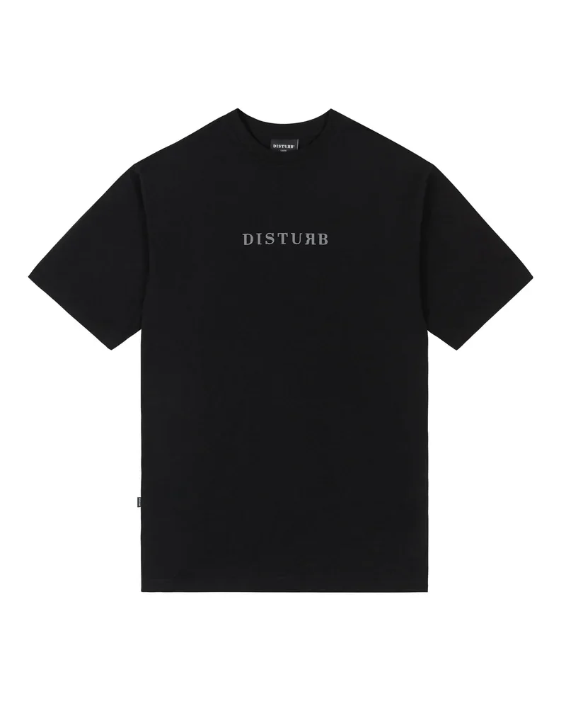 camiseta logo black disturb