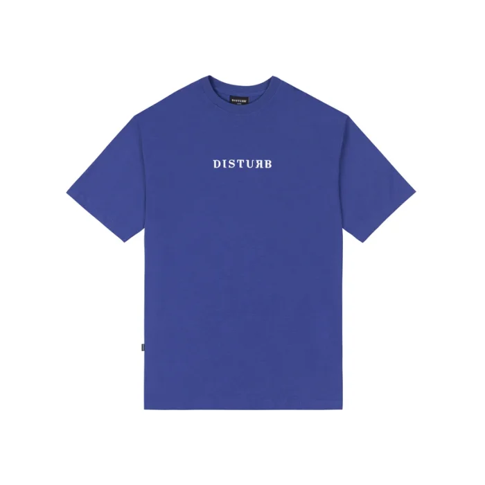 camiseta logo blue disturb