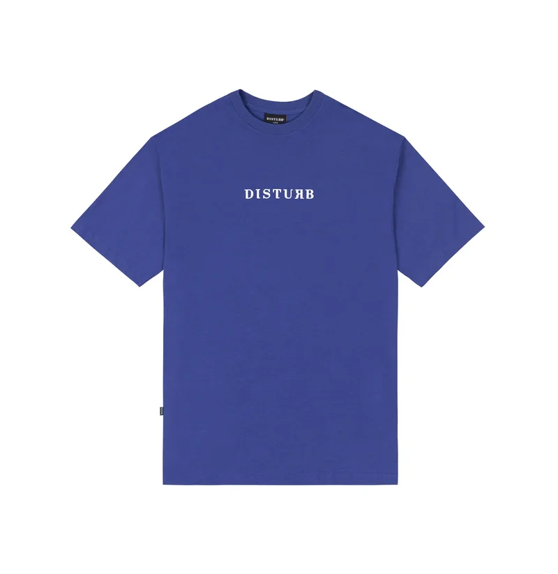 camiseta logo blue disturb