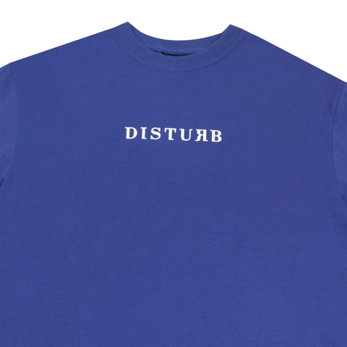 camiseta logo blue disturb camiseta logo blue disturb