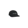 boné logo washed 6 panel black disturb