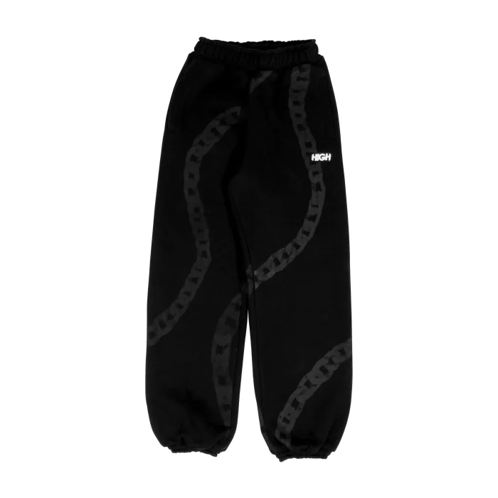 calça de moletom chain black high company