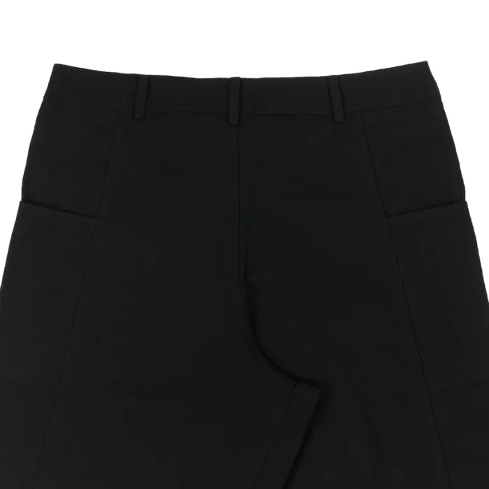 wide twill short black disturb wide twill short black disturb