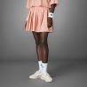 saia plissada rosê blush adidas