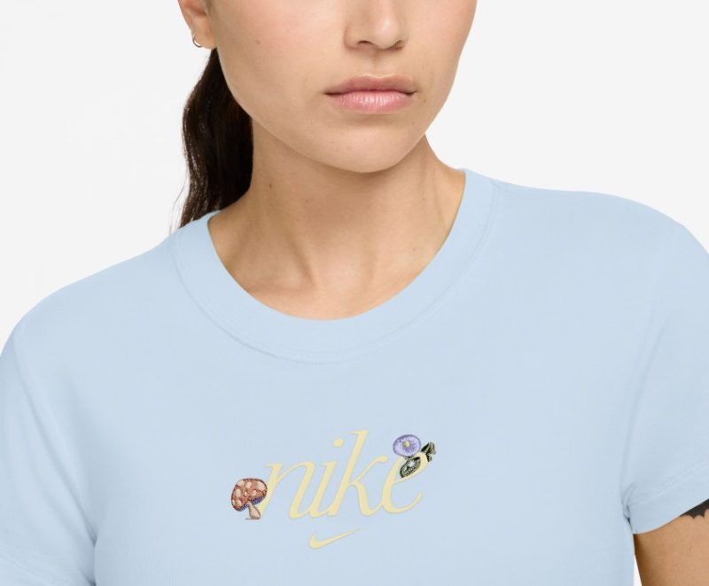 baby tee chill blue nike