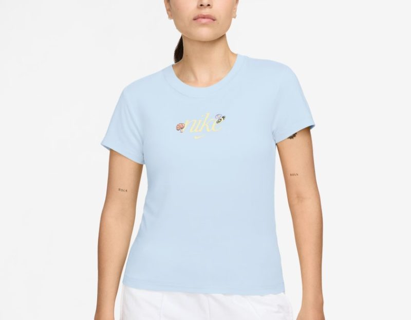 baby tee chill blue nike