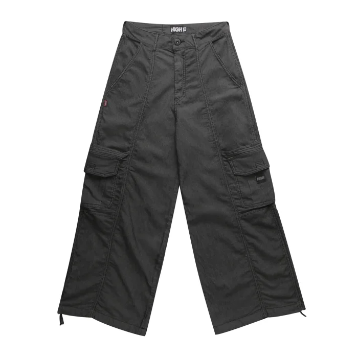 calça cargo high girls black