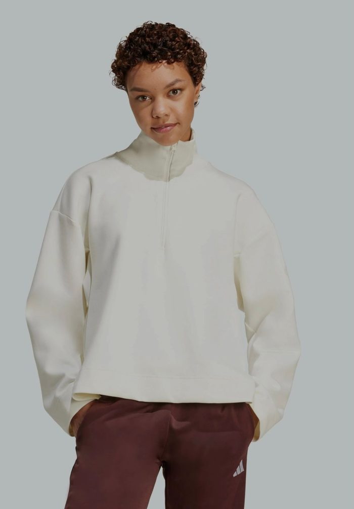 soft lux quarter zip adidas soft lux quarter zip adidas