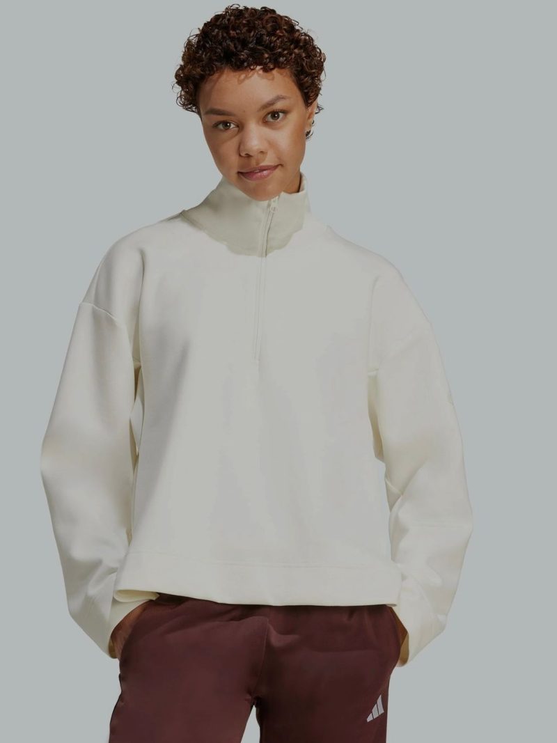 soft lux quarter zip adidas soft lux quarter zip adidas