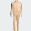 agasalho sportwear 3 stripes sandstone adidas