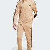 agasalho sportwear 3 stripes sandstone adidas