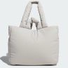 bolsa tote puffy silver adidas