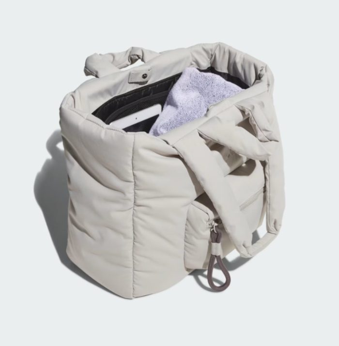 bolsa tote puffy silver adidas bolsa tote puffy silver adidas
