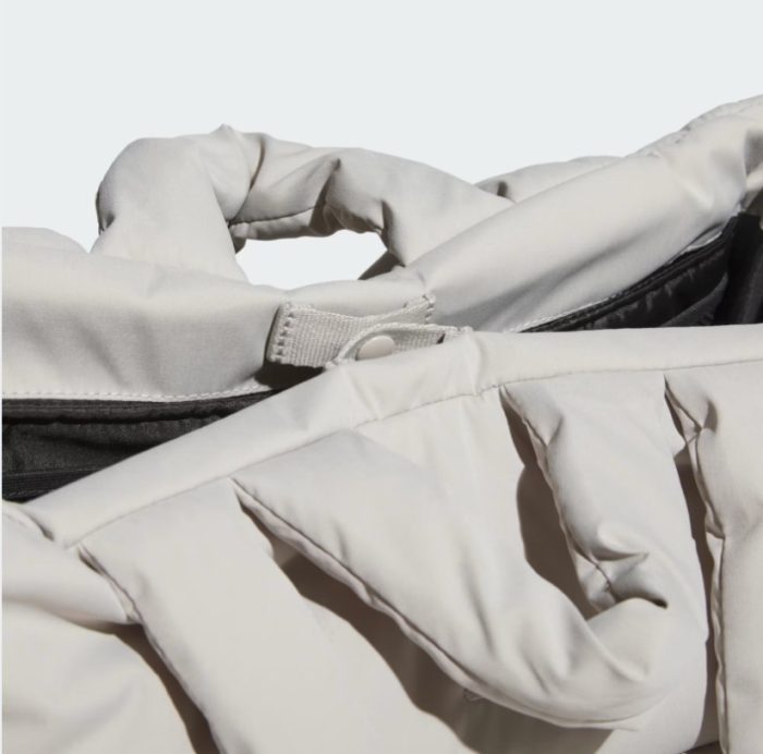 bolsa tote puffy silver adidas bolsa tote puffy silver adidas