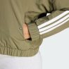 jaqueta esportiva olive green adidas