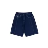 limited denim shorts blue disturb