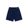 limited denim shorts blue disturb