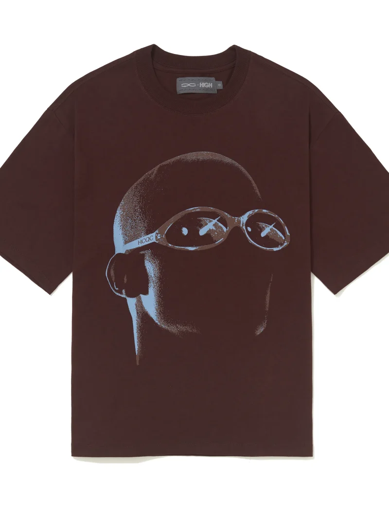 camiseta qc high you ain’t shi brown