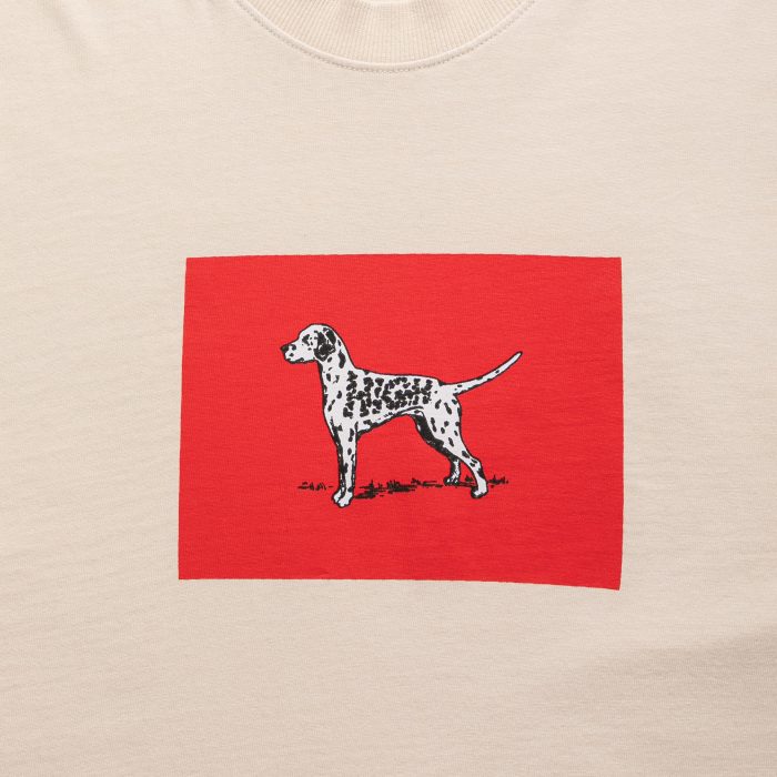 camiseta dalmatian beige high company camiseta dalmatian beige high company