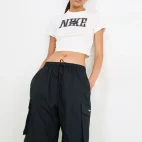 calça cargo oversized black