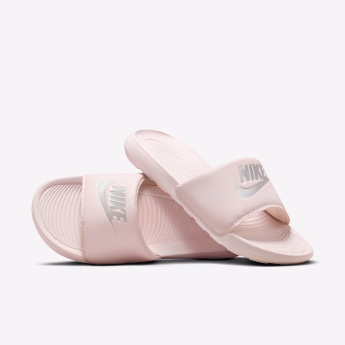chinelo nike victori one feminino barely rose